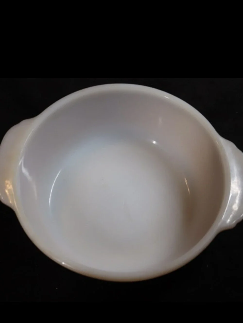 Vintage Fire King # 467 Peach Luster 1 ½“ Qt Round Baking Dish No Lid